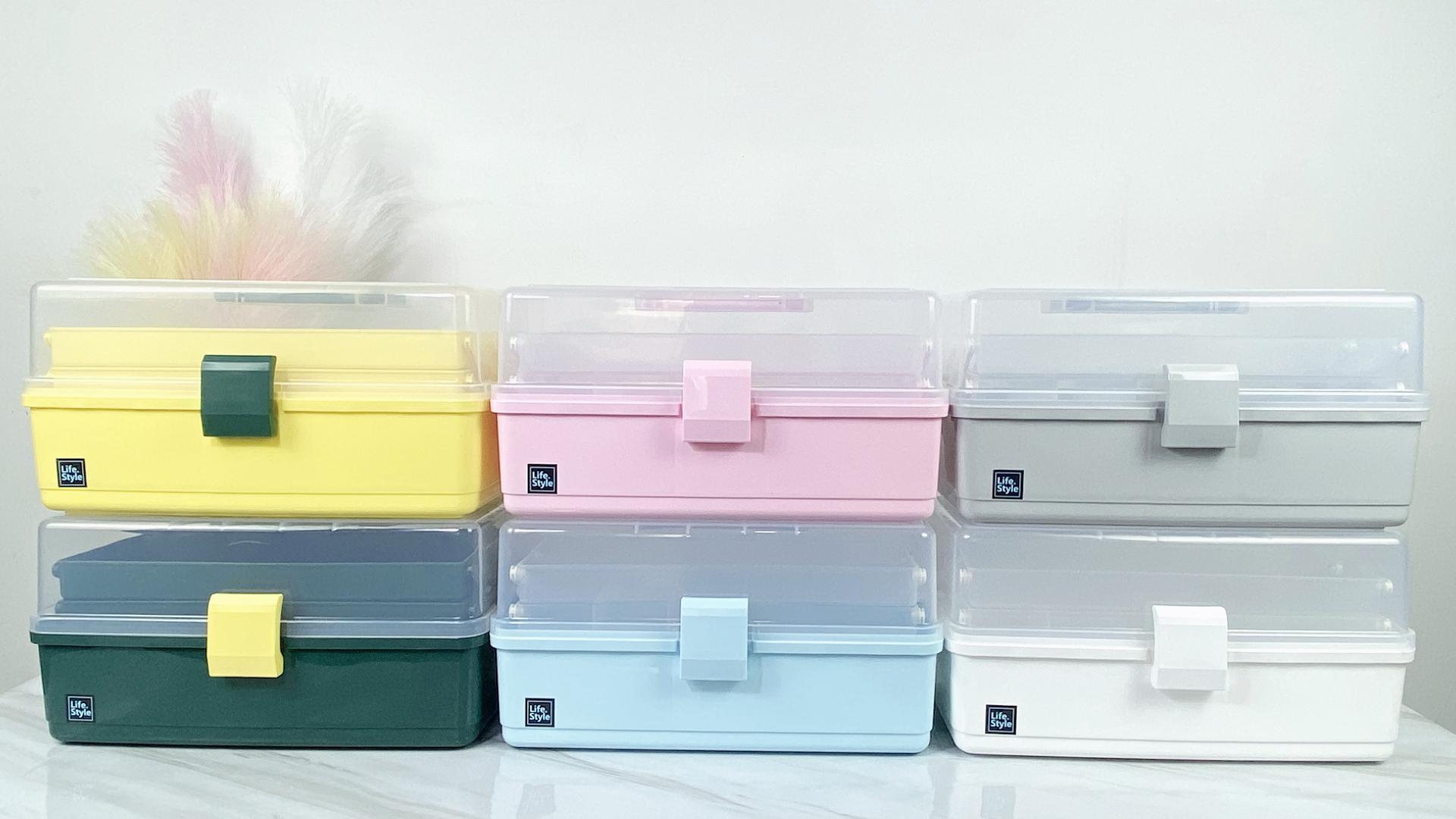 Amazon.com: Creahaus 13 inch Art Craft Organizer Storage Box with